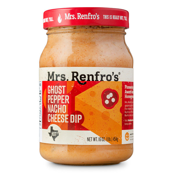 Mrs. Renfro's Ghost Pepper Nacho Cheese Dip
