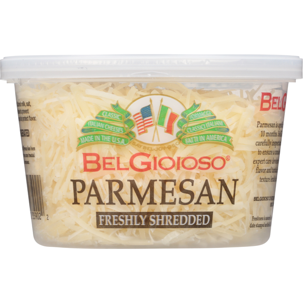 BelGioioso Freshly Shredded Cheese, Parmesan