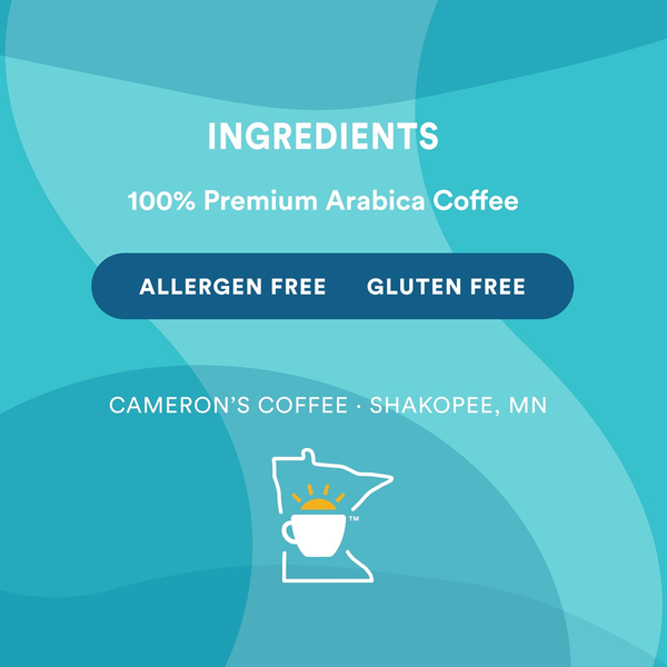 Cameron's Coffee Bag, Hawaiian Blend Light Roast Ground Coffee