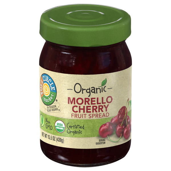 Full Circle Fruit Spread, Morello Cherry
