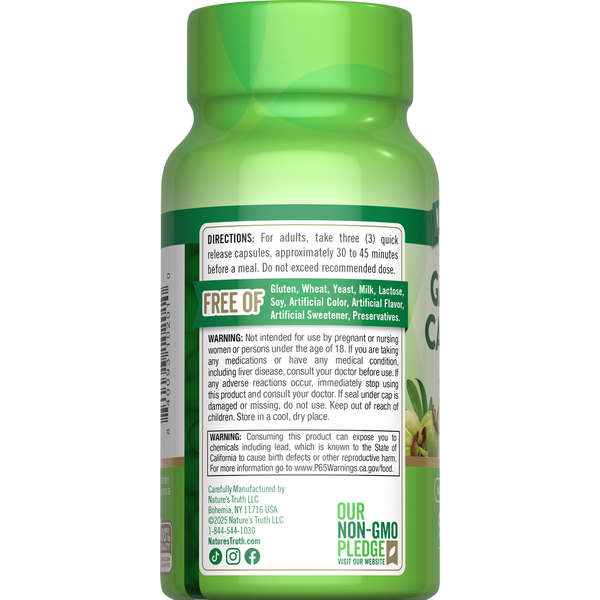 Nature's Truth Garcinia Cambogia, Quick Release Capsules
