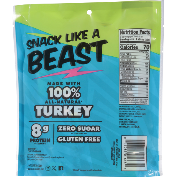 Jack Link's Mr Beast Turkey Mini Sticks