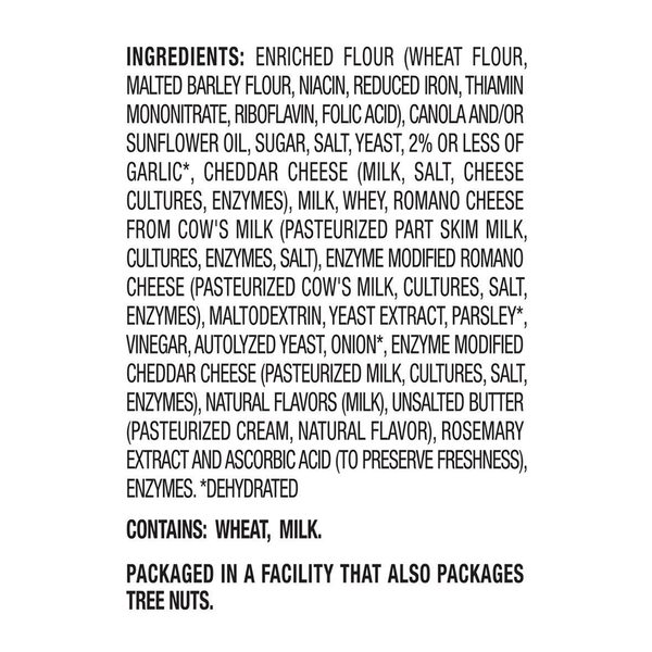 Fresh Gourmet Croutons, Cheese & Garlic