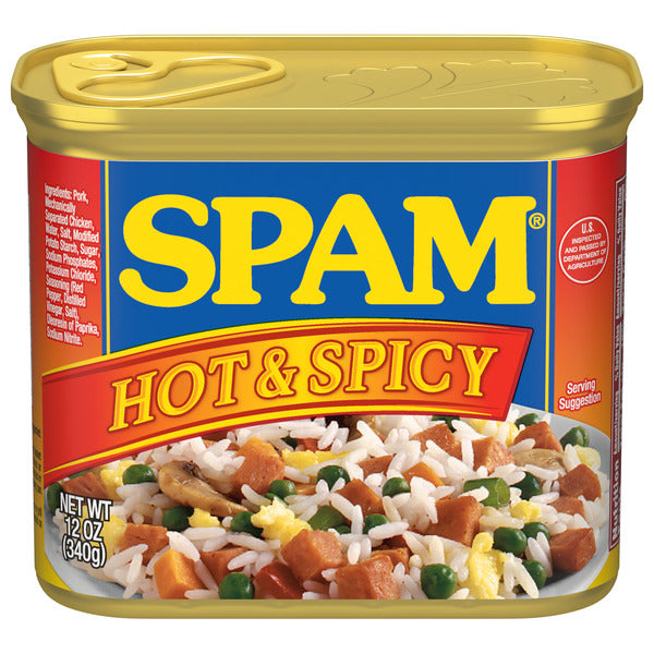 SPAM Hot and Spicy, 12 OZ