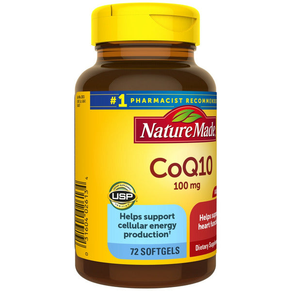 Nature Made CoQ10 100 mg Softgels