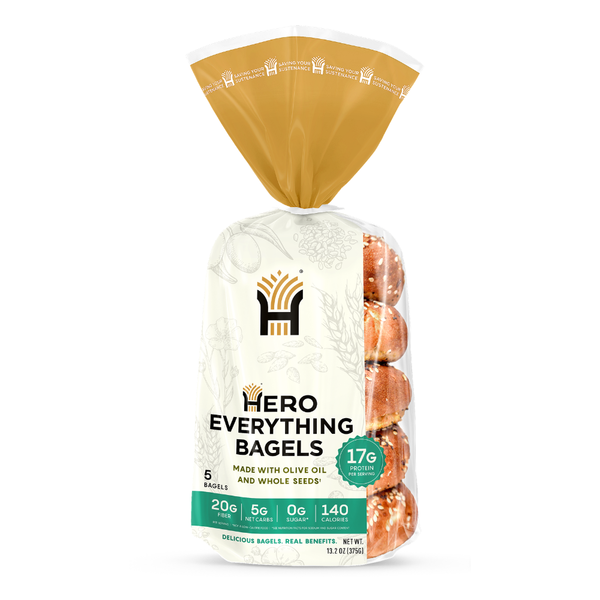 Hero Bread Everything Bagel