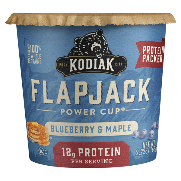 Kodiak Blueberry & Maple Flapjack in a Cup