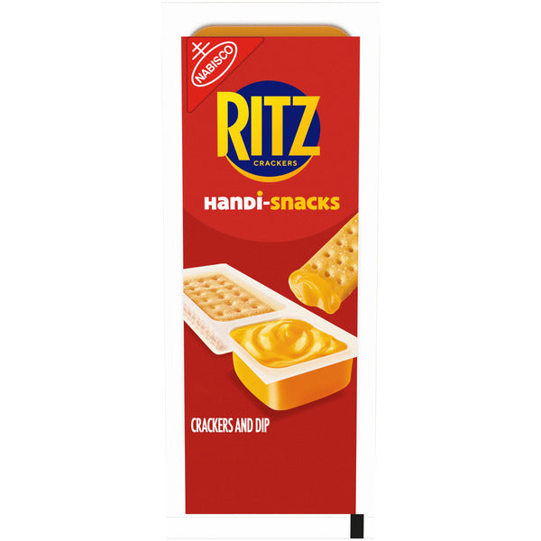 HANDI-SNACKS RITZ CRACKERS N CHEEZ TWO COMPARTMENT SNACKS 0.95 OZ