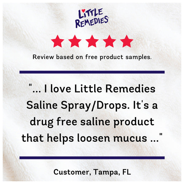 Little Remedies Saline Spray and Drops