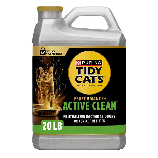 Purina Tidy Cats Purina Tidy Cats Performance Plus Active Clean Scented Clumping Multi Cat Litter