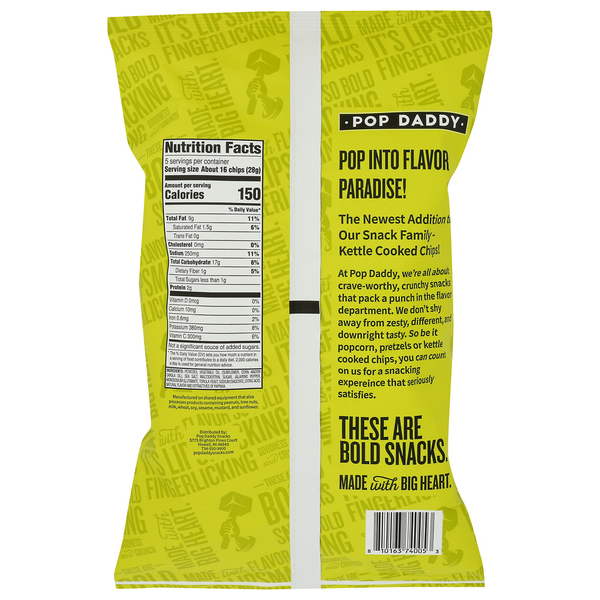 Pop Daddy Snacks Kettle Chips