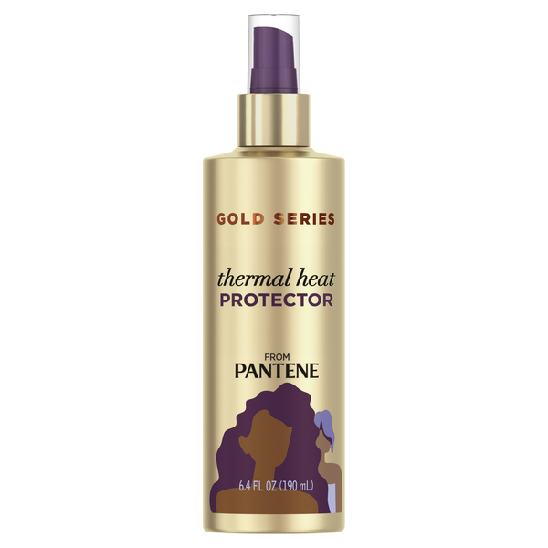 Pantene Gold Series Sulfate Free Thermal Heat Protector Infused with Argan Oil