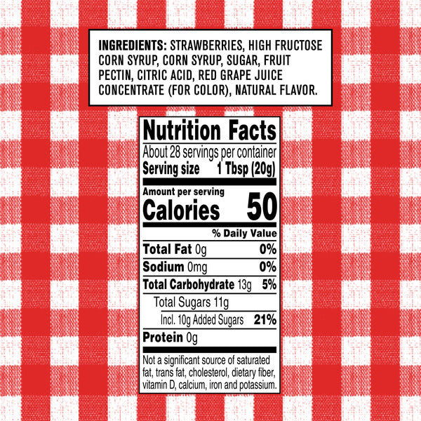 Smucker's Squeeze Strawberry Fruit Spread, 20 Ounces