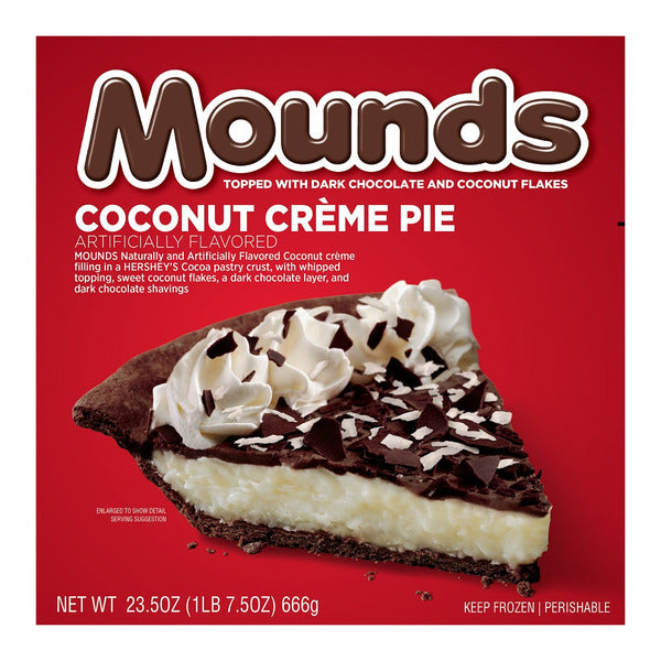 MOUNDS Chocolate Coconut Crème Pie