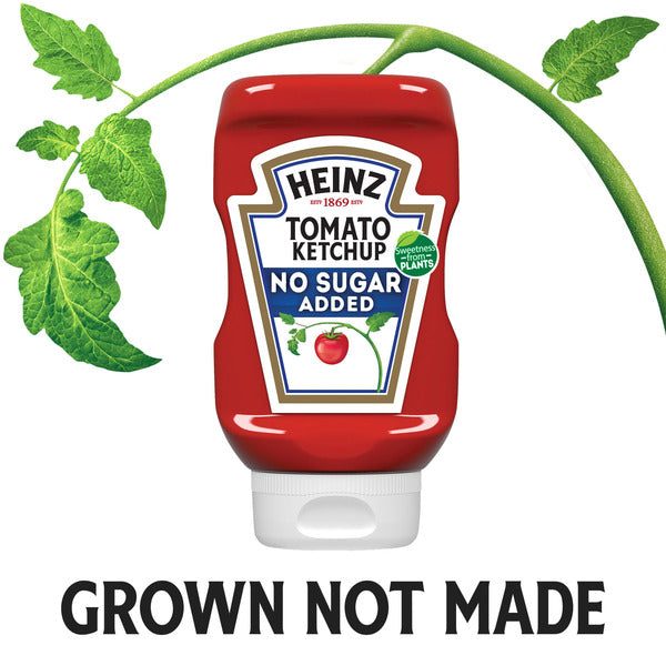 Heinz Tomato Ketchup with No Sugar Added