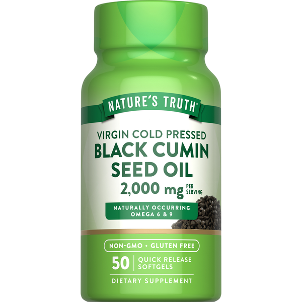 Nature's Truth Black Seed Oil Softgels