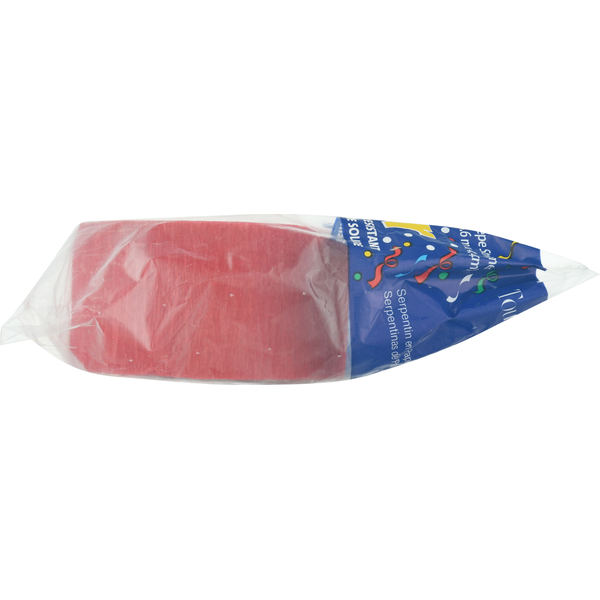 Celebrations Crepe Streamer, Classic Red