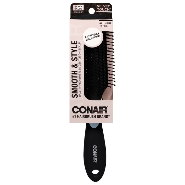 Conair Velvet Touch Hairbrush