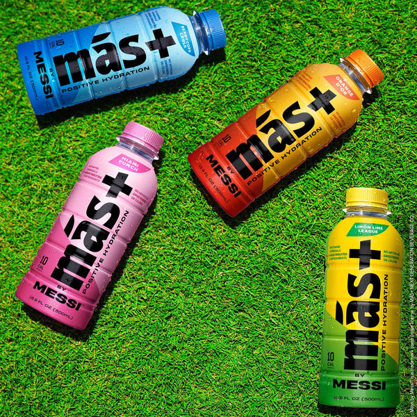 Más+ by Messi Hydration Sports Drink, Berry Copa Crush