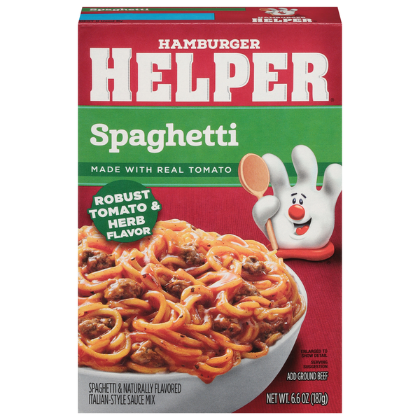 Hamburger Helper Spaghetti, Robust Tomato & Herb Flavor
