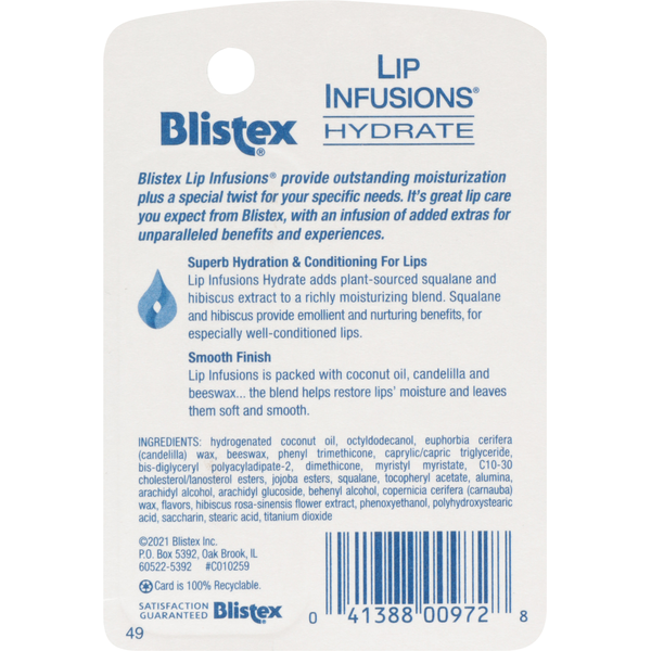Blistex Hydrate Lip Moisturizer