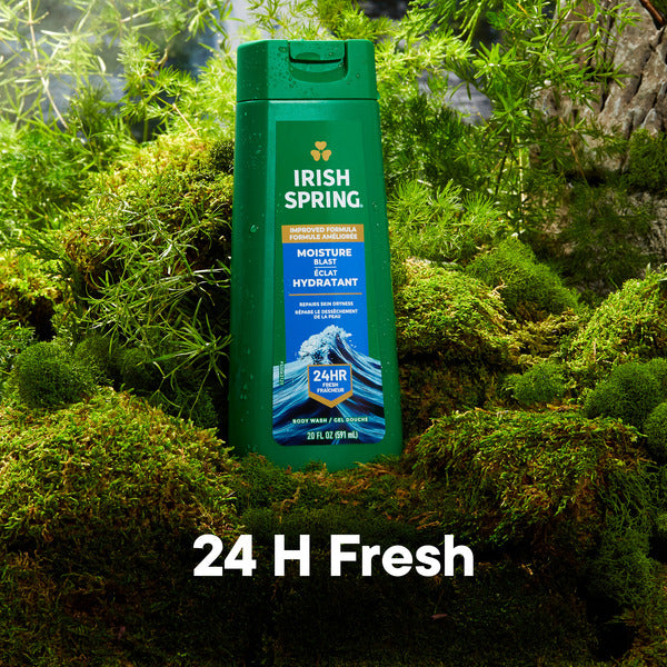 Irish Spring Body Wash For Men, Moisture Blast