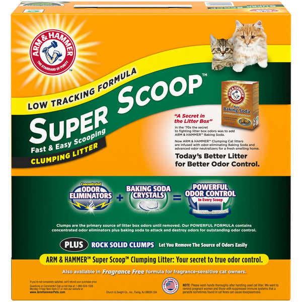 Arm & Hammer Super Scoop Clumping Cat Litter