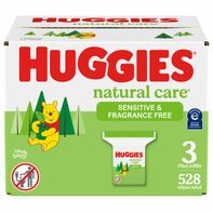 Huggies Natural Care Sensitive Unscented Baby Wipe...
️
