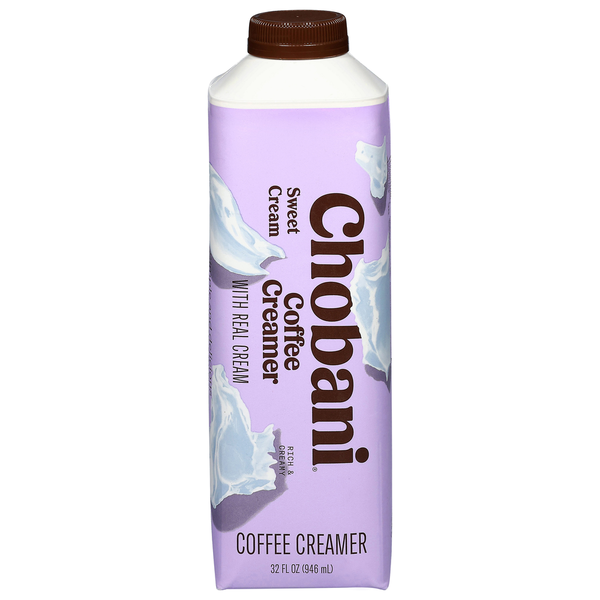 Chobani Sweet Cream Coffee Creamer with Real Cream