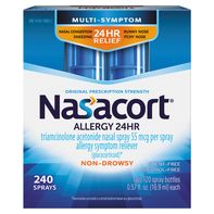 Nasacort Allergy, 24HR, Original Prescription Stre...
️