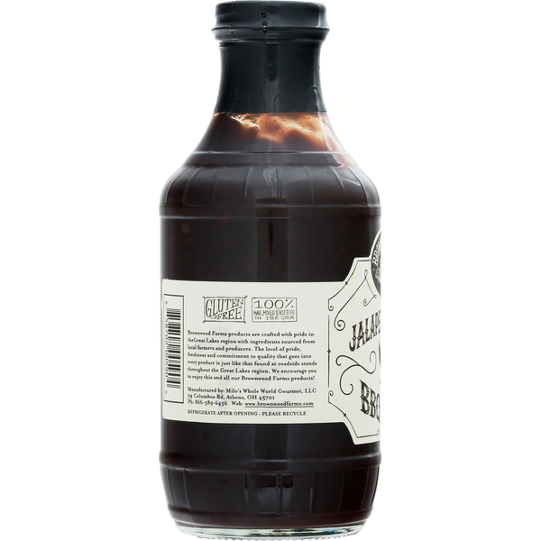 Brownwood Farms BBQ Sauce, Jalapeno Cherry