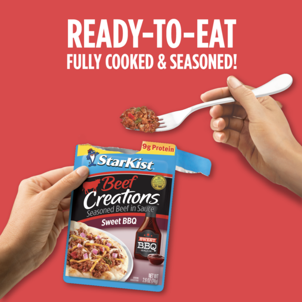 StarKist Seasoned Beef, in Sauce, Sweet BBQ