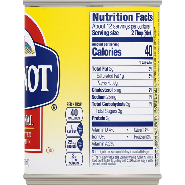 Milnot Evaporated Filled Milk, Original