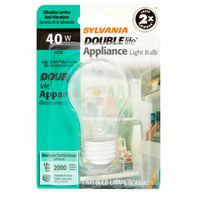 Sylvania Double Life 40w A15 Appliance Light Bulbs️
