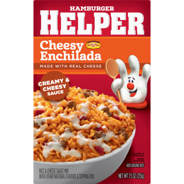Hamburger Helper Cheesy Enchilada