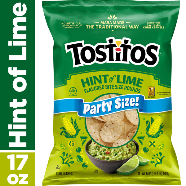 Tostitos Hint of Lime Tortilla Chips