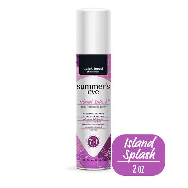 Summer's Eve Feminine Deodorant Freshening Spray, Island Splash