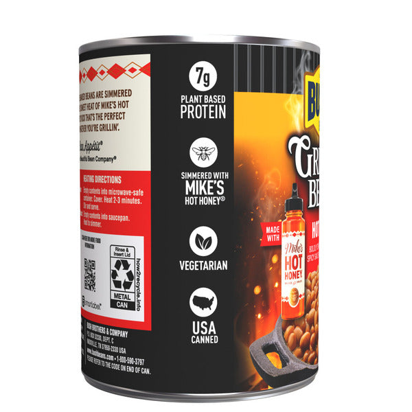 Bush's Best Hot Honey Grillin' Beans