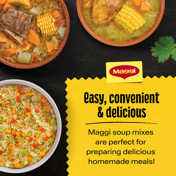 Maggi Sopa Casera Vegetables Con Pollo Y Fideos Home Style Vegetable Pasta And Chicken Flavor Soup Mix