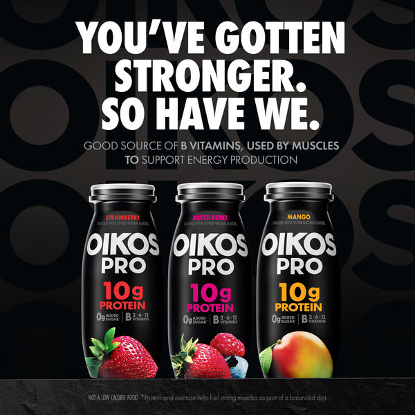 Oikos Pro Strawberry Dairy Drink