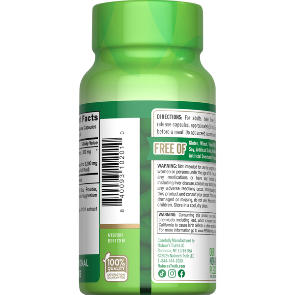 Nature's Truth Garcinia Cambogia, Quick Release Capsules