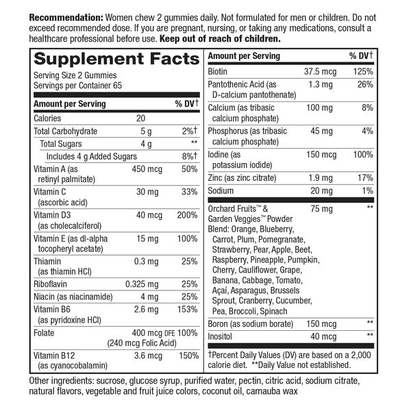 Nature's Way Alive!® Womens Gummy Multivitamin