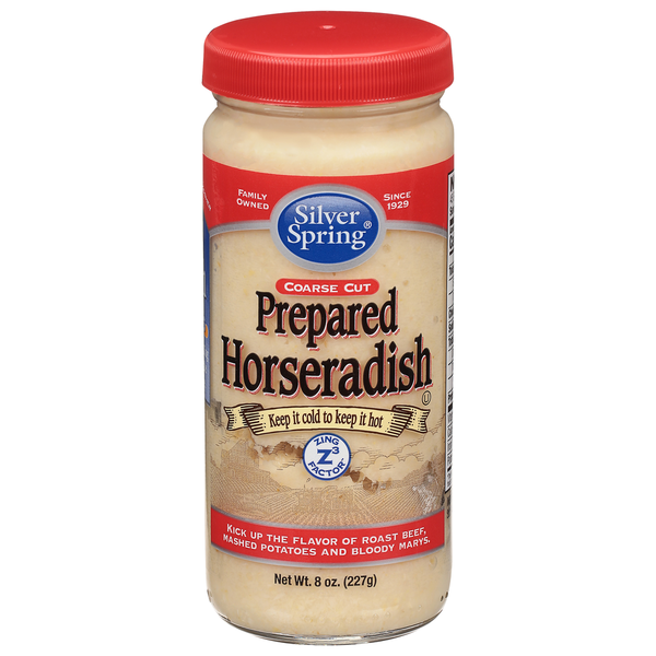 Silver Spring Horseradish, Prepared, Coarse Cut