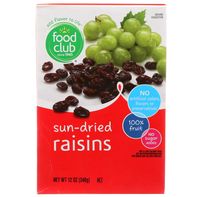 Food Club Sun-Dried Raisins️