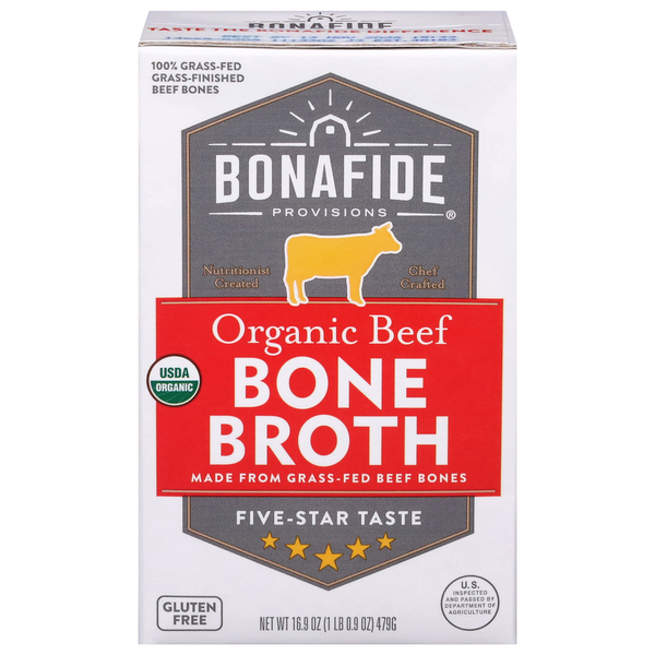 Bonafide Provisions Beef Bone Broth, Organic