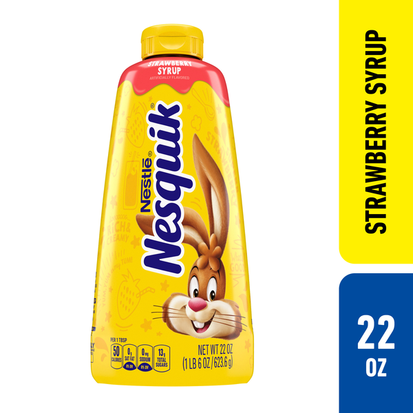 Nestlé NESQUIK Strawberry Flavored Syrup