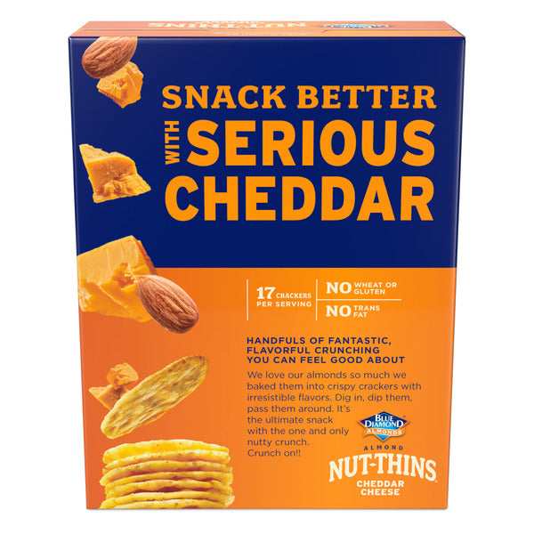 Blue Diamond Crackers, Cheddar Cheese