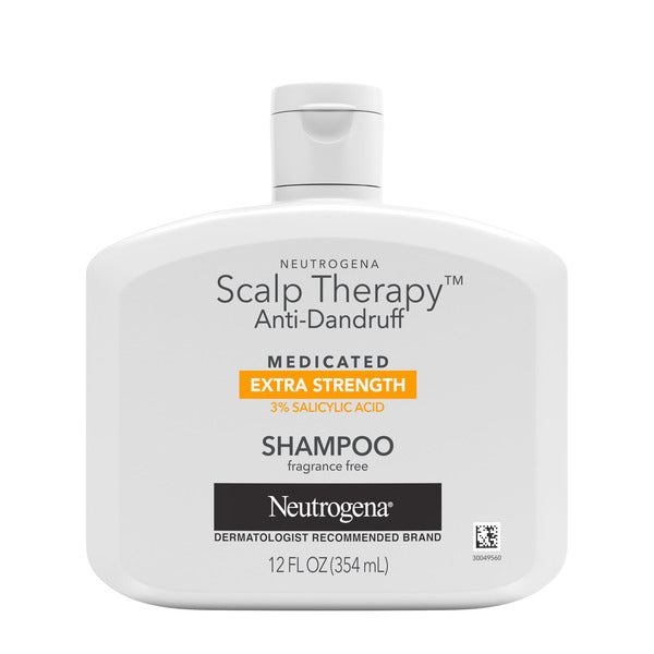 Neutrogena Scalp Therapy Anti-Dandruff Medicated Shampoo, 12 fl. oz