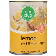Food Club Lemon Pie Filling Or Topping️