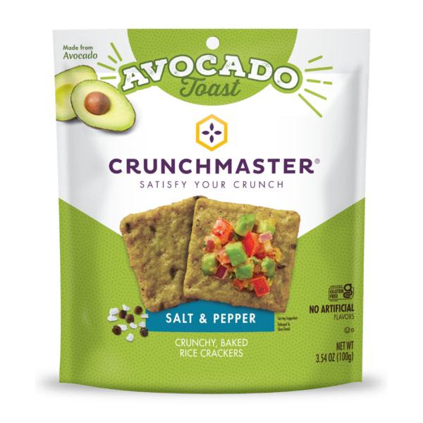 Crunchmaster Avocado Toast Salt & Pepper